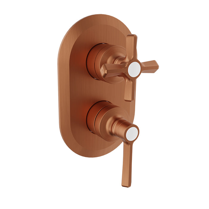 Baril Beaumont B20 Trim Only For Pressure-Balanced Shower Control Valve With 3-Way Diverter - T20-9192-00