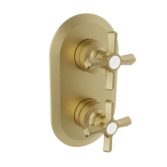 Baril Beaumont B20 Trim Only For Thermostatic Pressure-Balanced Shower Control Valve With 1-Way Diverter - T20-9512-01