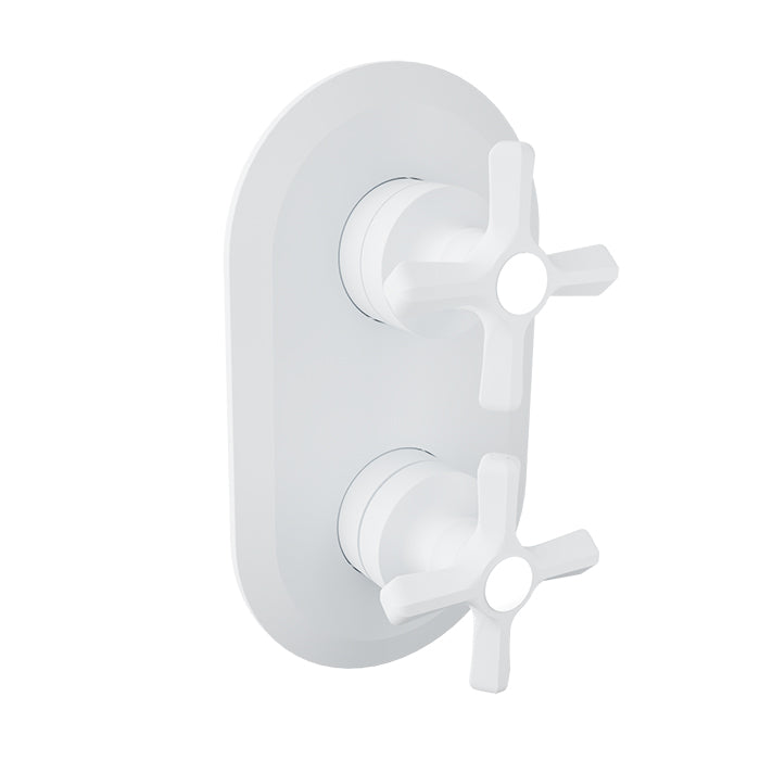 Baril Beaumont B20 Garniture seulement pour valve de douche thermostatique et compensée avec déviateur 3 fonctions port partagé - T20-9532-01