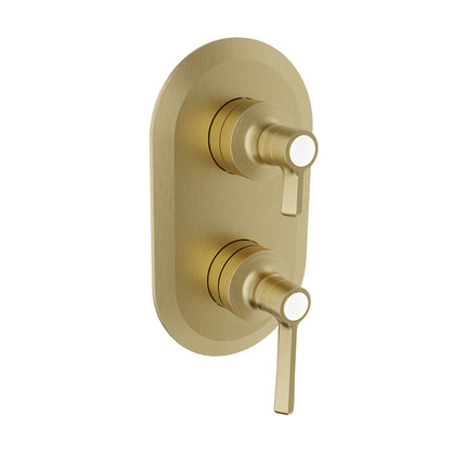 Baril Beaumont B20 Trim Only For Thermostatic Pressure-Balanced Shower Control Valve With 3-Way Diverter Shared Port - T20-9534-01
