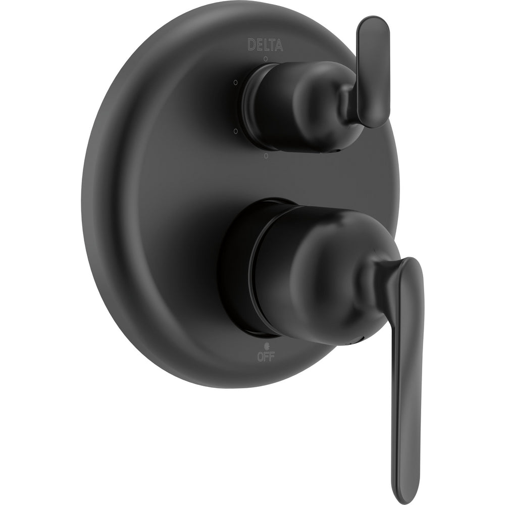 Delta T24945-BL Bonacci Diverter Trim Matte Black