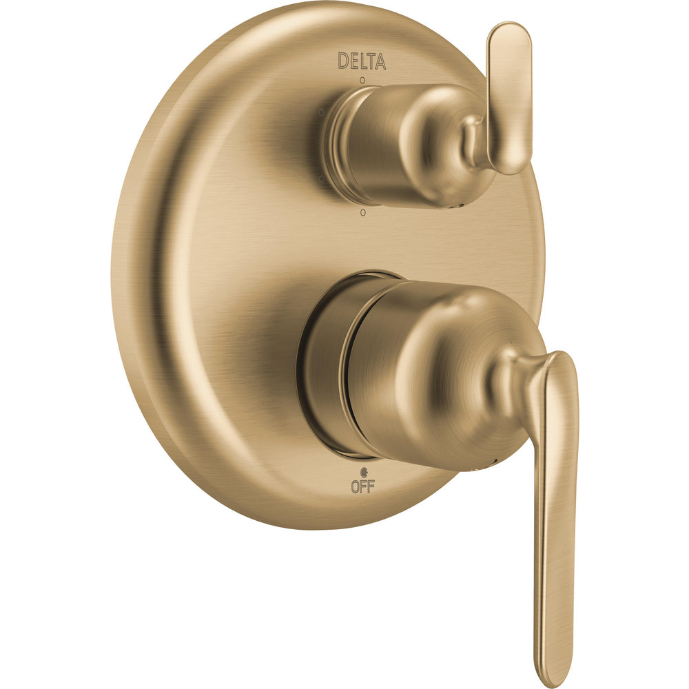 Delta T24945-CZ-PR Bonacci Diverter Trim Lumicoat Champagne Bronze
