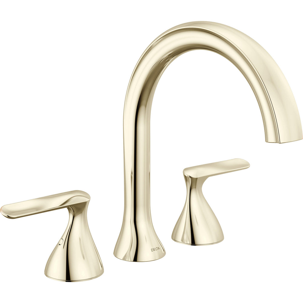 Delta T2745 Bonacci Roman Tub Trim - Lumicoat Polished Nickel