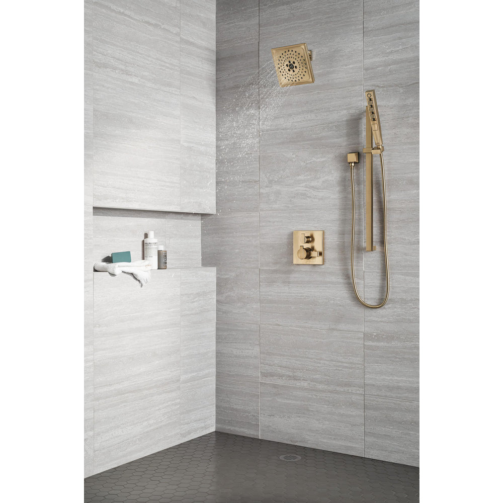 Delta Universal Showering H2Okinetic Hand Shower 1.75 GPM w/Slide Bar 4S - 51140