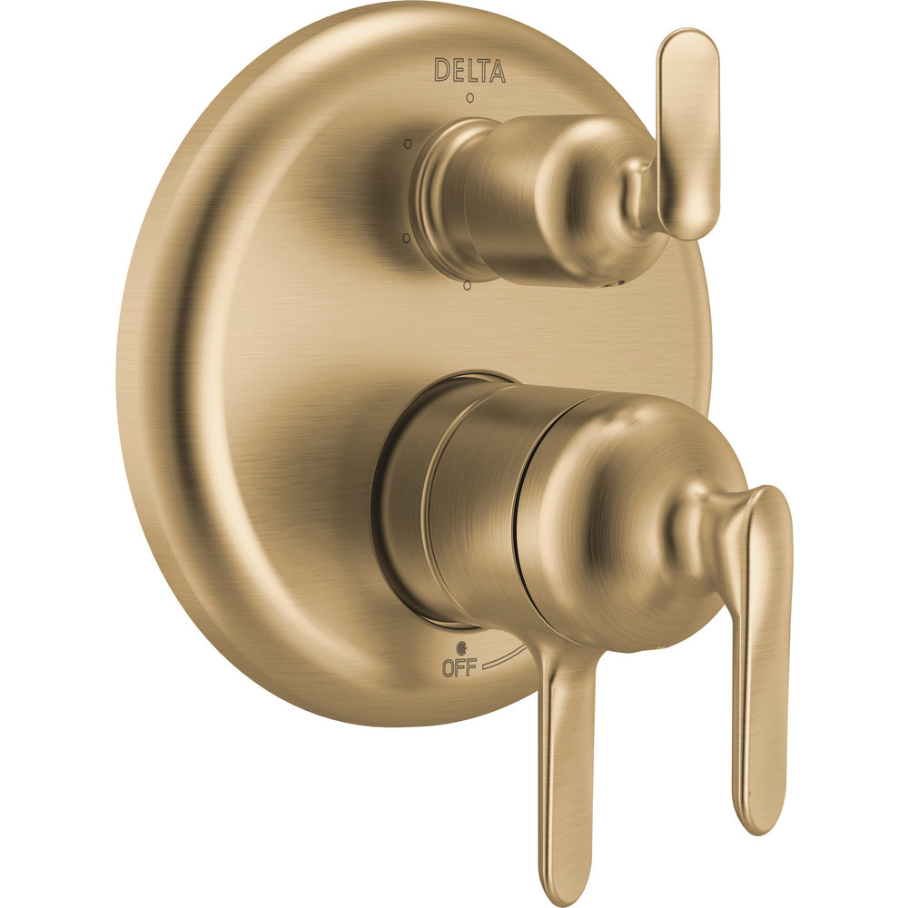 Delta T27945-CZ-PR Bonacci Diverter Trim Lumicoat Champagne Bronze