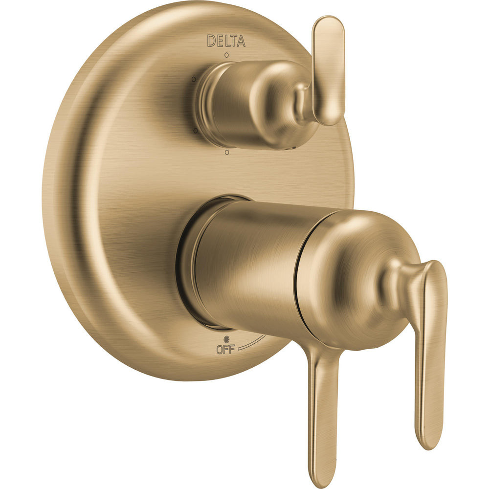 Delta T27T945-CZ-PR Bonacci Diverter Trim Lumicoat Champagne Bronze