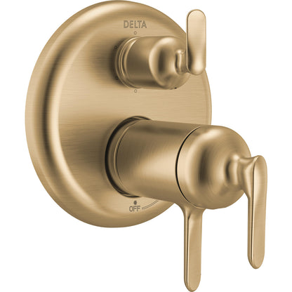 Delta T27T945-CZ-PR Bonacci Diverter Trim Lumicoat Champagne Bronze
