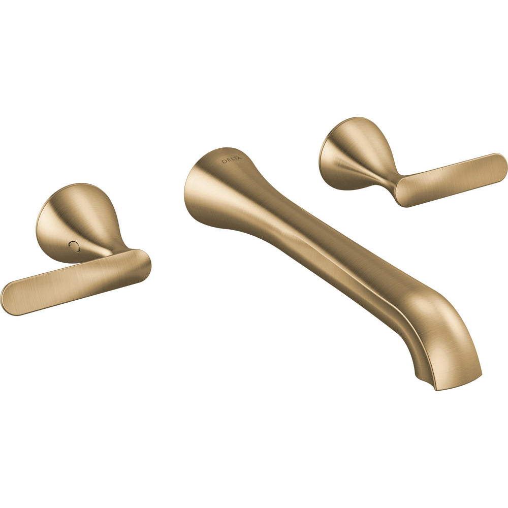 Delta T3545LF Bonacci wall-mount trim Lumicoat Champagne Bronze