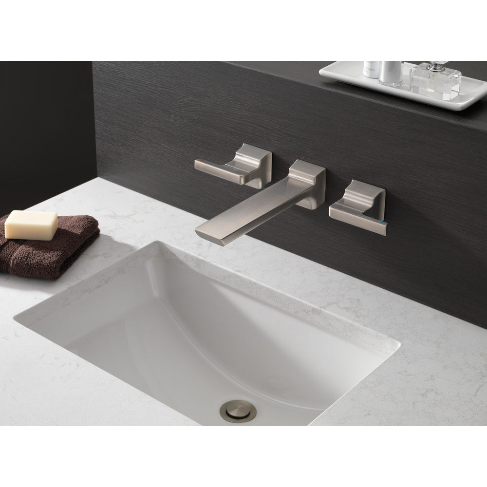 Delta T3599LF Lumicoat Stainless wall-mount trim