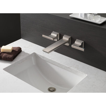 Delta T3599LF Lumicoat Stainless wall-mount trim