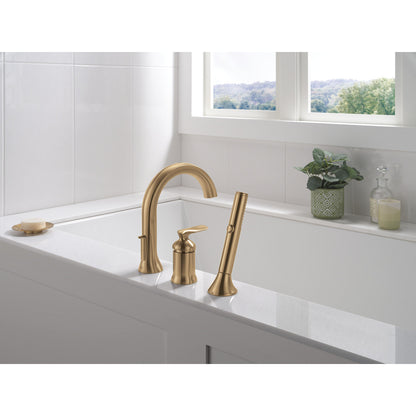 Delta T3745 Champagne Bronze - in context