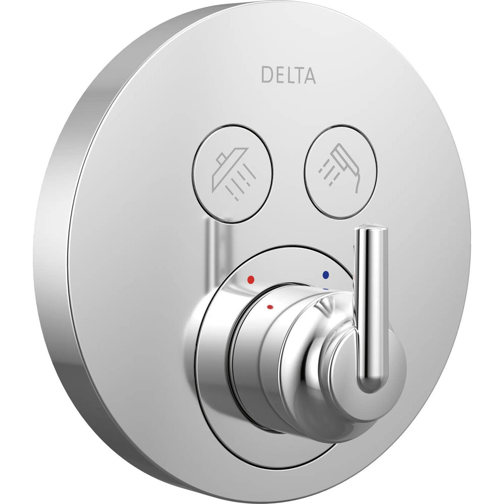 Delta T37T259 SelectChoice push-button shower trim Chrome