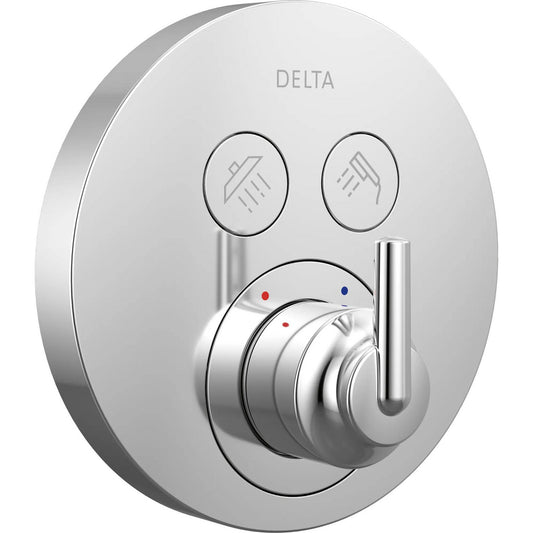 Delta T37T259 SelectChoice push-button shower trim Chrome