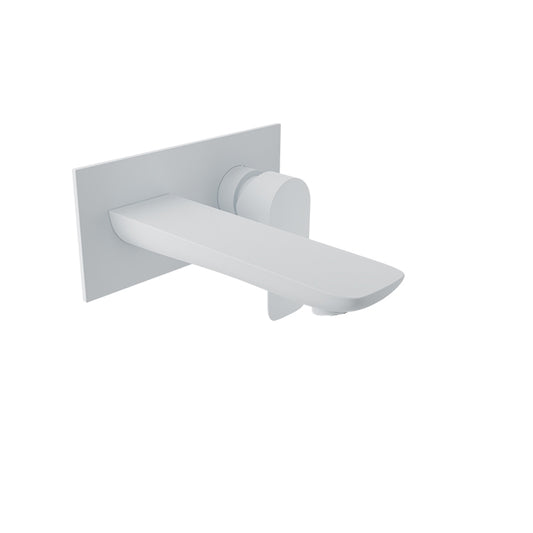 Baril Sens B45 Wall-Mounted Tub Faucet Trim - White