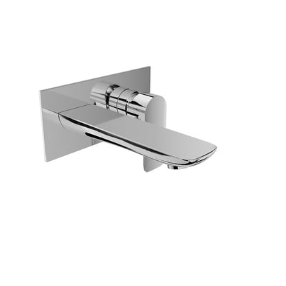 Baril Sens B45 Wall-Mounted Tub Faucet Trim - Polished Chrome