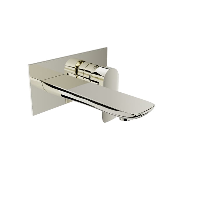 Baril Sens B45 Wall-Mounted Tub Faucet Trim - Polished Nickel