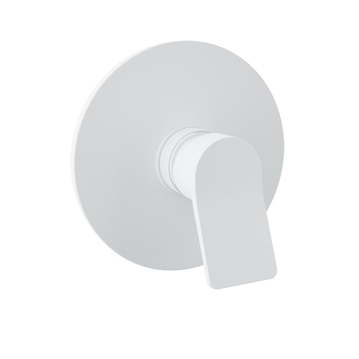 Baril Profile B46 Pressure-Balanced Shower Control Valve Trim - White