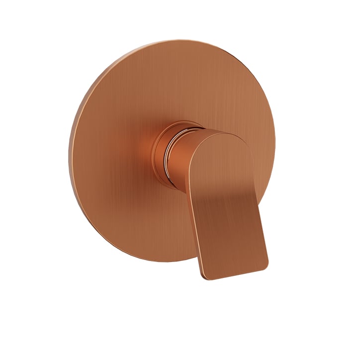 Baril Profile B46 Pressure-Balanced Shower Control Valve Trim - Satin Copper