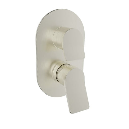 Baril Profile B46 Pressure-Balanced Shower Control Valve Trim With 2-Way Diverter - Brushed Nickel