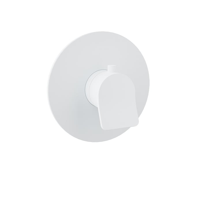 Baril Profile B46 3/4" Thermostatic Valve Trim - White