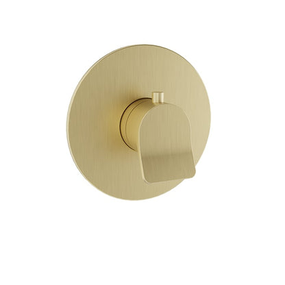 Baril Profile B46 3/4" Thermostatic Valve Trim - Satin Brass