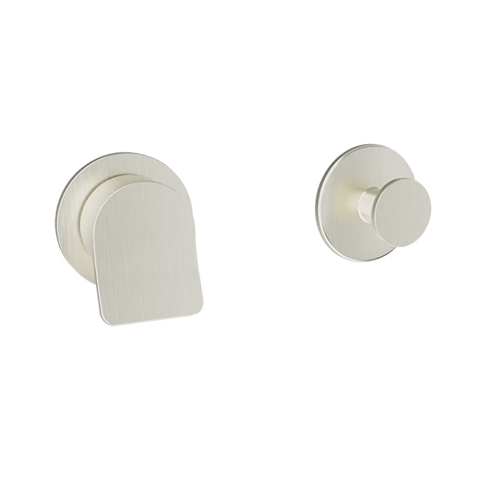 Baril Profile B46 3/4" Thermostatic Valve Trim With Volume Control - Brushed Nickel
