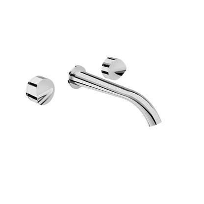Baril Flora B47 Wall Lav Faucet Trim - Polished Chrome