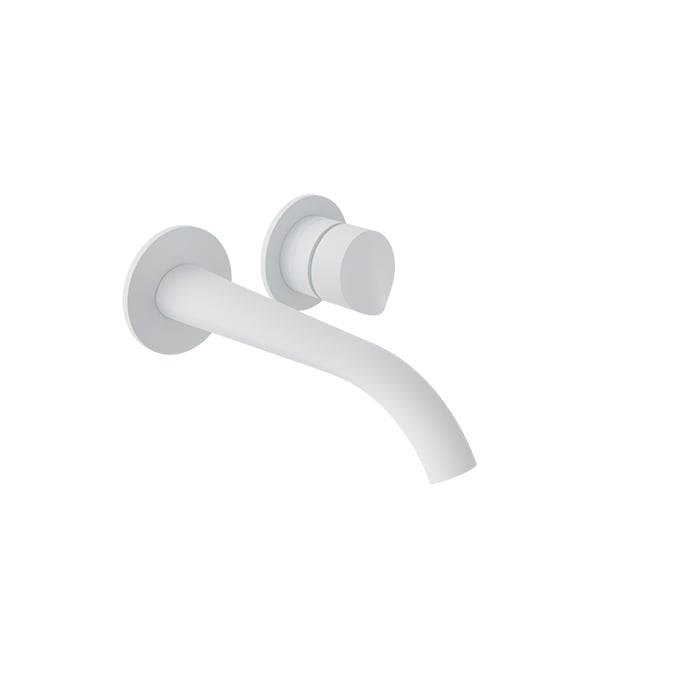 Baril Flora B47 Single-Lever Wall Lav Trim - White