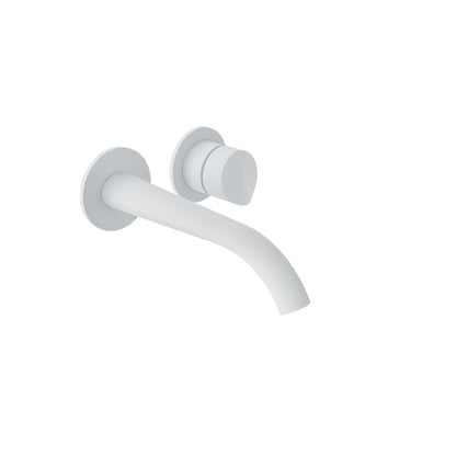 Baril Flora B47 Single-Lever Wall Lav Trim - White