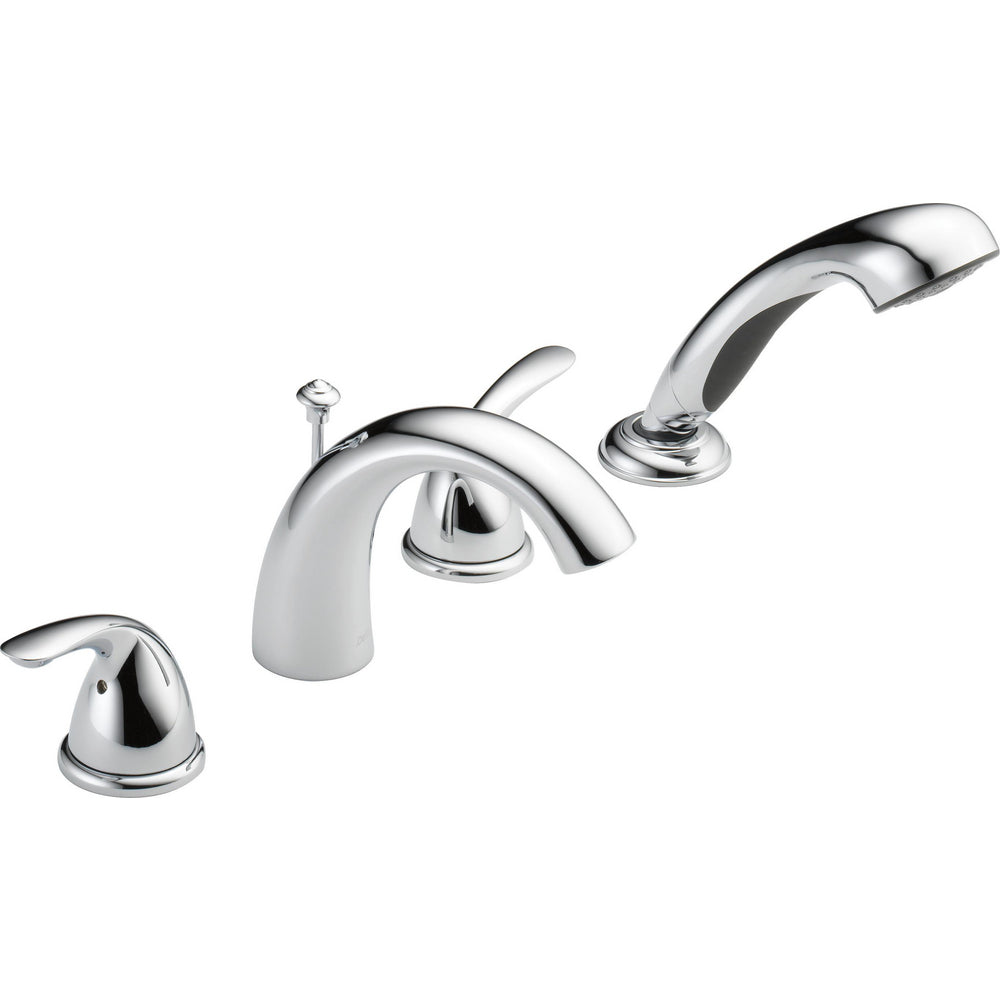Delta Classic Roman Tub with Hand Shower Trim - T4705