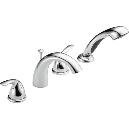 Delta Classic Roman Tub with Hand Shower Trim - T4705