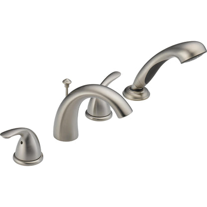 Delta Classic Roman Tub with Hand Shower Trim - T4705