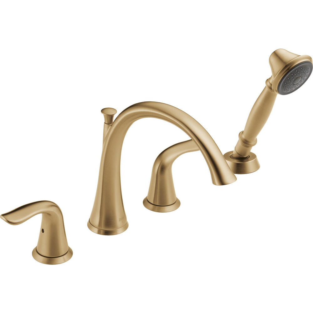 Delta Lahara Roman Tub Faucet with Handshower Trim - T4738