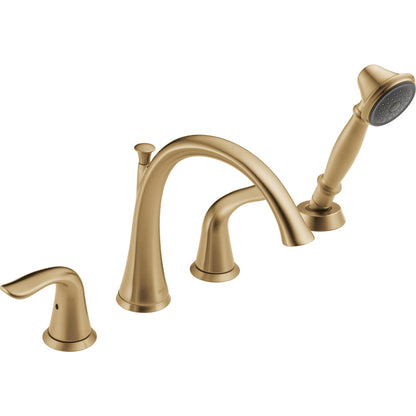Delta Lahara Roman Tub Faucet with Handshower Trim - T4738