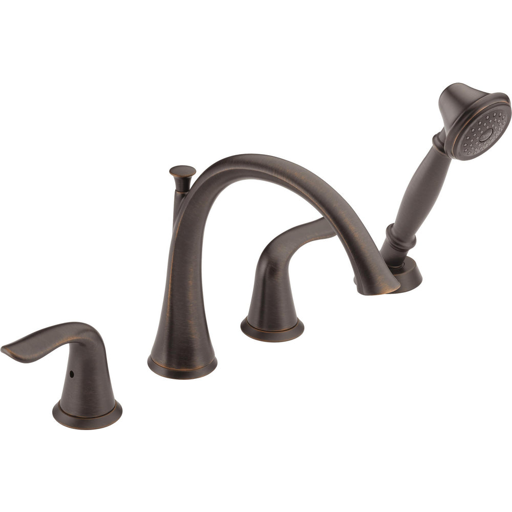 Delta Lahara Roman Tub Faucet with Handshower Trim - T4738