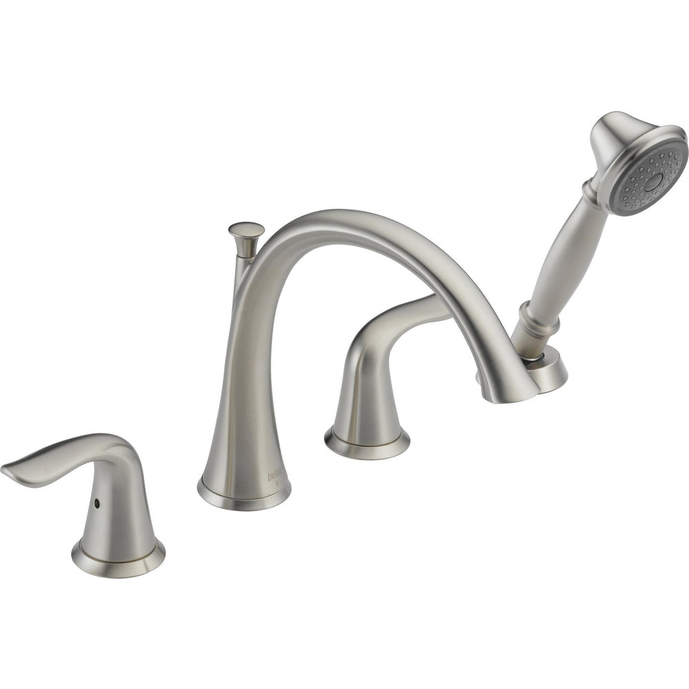 Delta Lahara Roman Tub Faucet with Handshower Trim - T4738