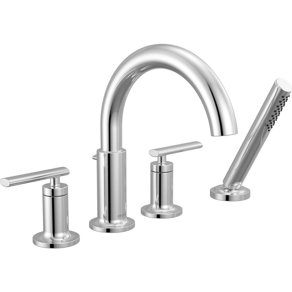 Delta Altado Roman Tub Trim with Hand Shower - T4742