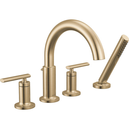Delta Altado Roman Tub Trim with Hand Shower - T4742
