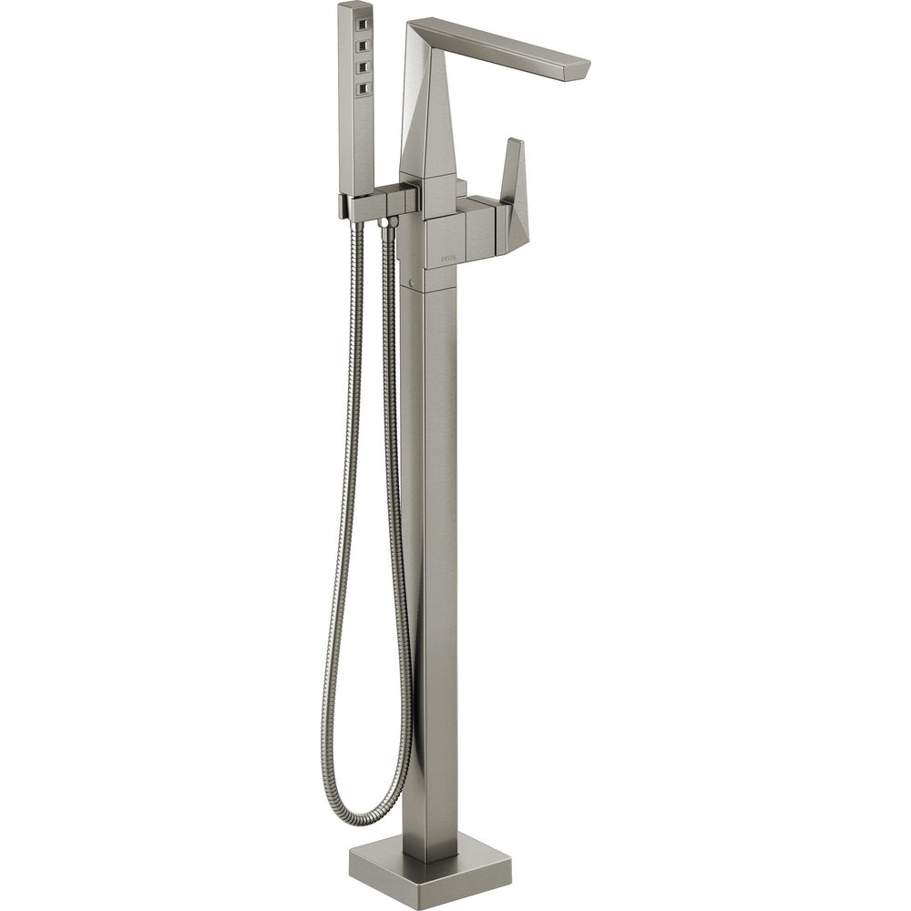 Delta Trillian Single Handle Floor Mount Tub Filler Trim - T4743