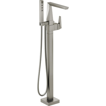 Delta Trillian Single Handle Floor Mount Tub Filler Trim - T4743