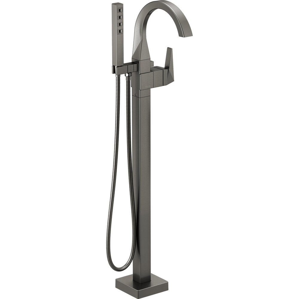 Delta Trillian Single Handle Floor Mount Tub Filler Trim - T4746