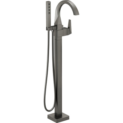 Delta Trillian Single Handle Floor Mount Tub Filler Trim - T4746