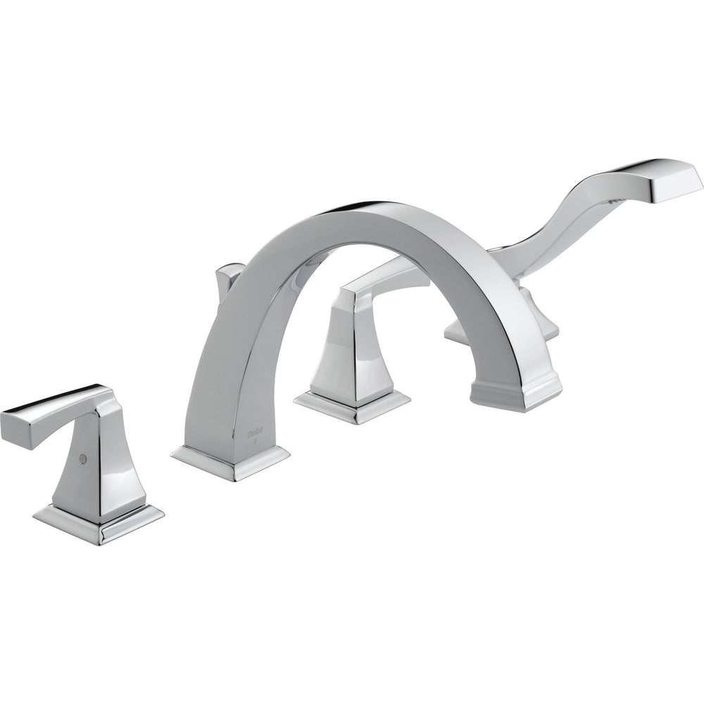 Delta Dryden Roman Tub with Hand Shower Trim - T4751
