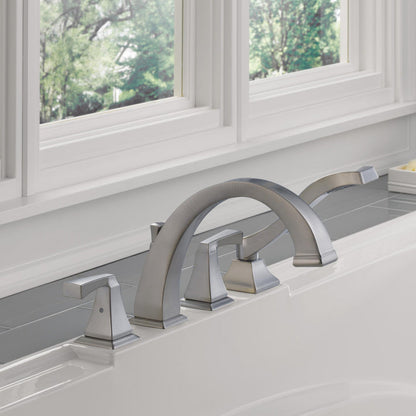 Delta Dryden Roman Tub with Hand Shower Trim - T4751