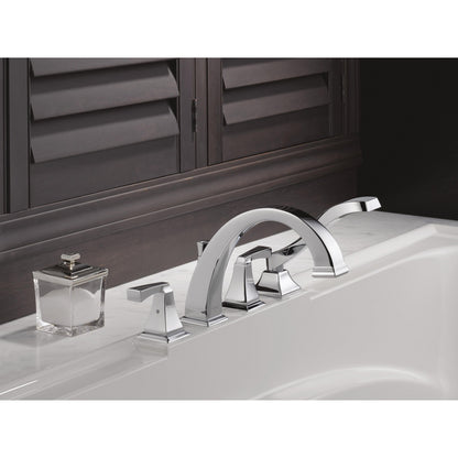 Delta Dryden Roman Tub with Hand Shower Trim - T4751