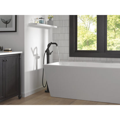 Delta Trinsic Floor Mount Tub Filler - T4754
