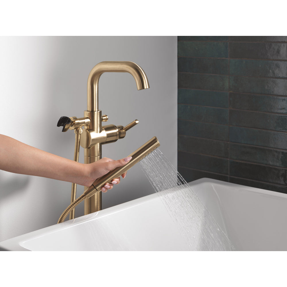 Delta Trinsic Floor Mount Tub Filler - T4754