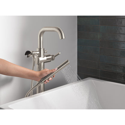 Delta Trinsic Floor Mount Tub Filler - T4754