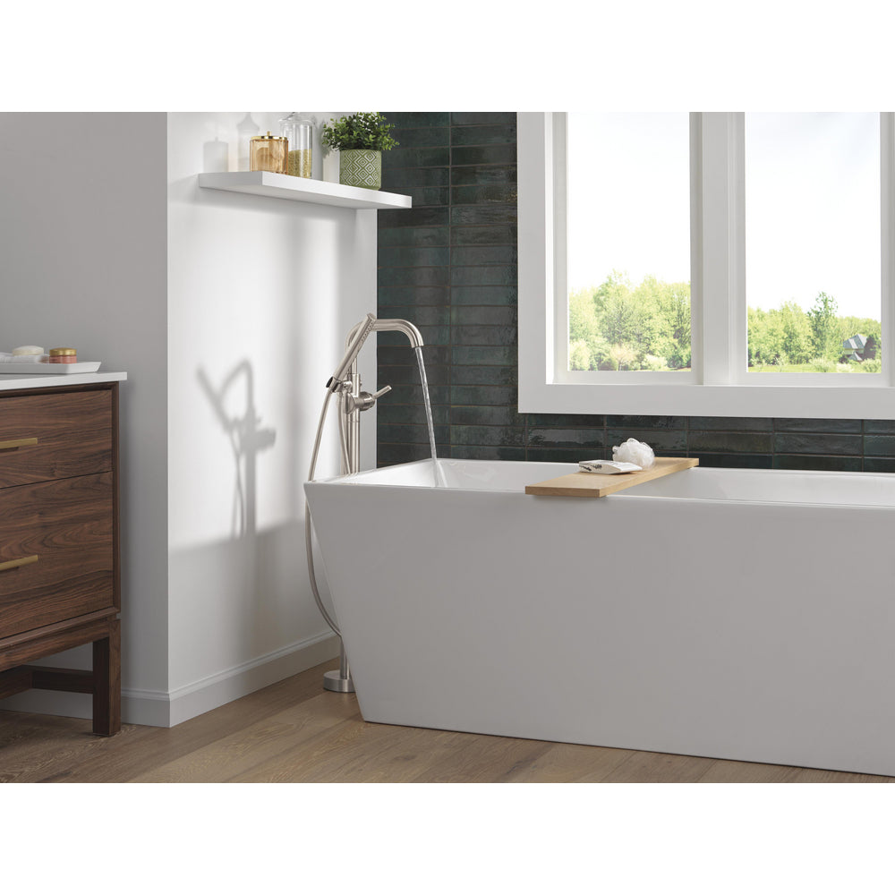 Delta Trinsic Floor Mount Tub Filler - T4754