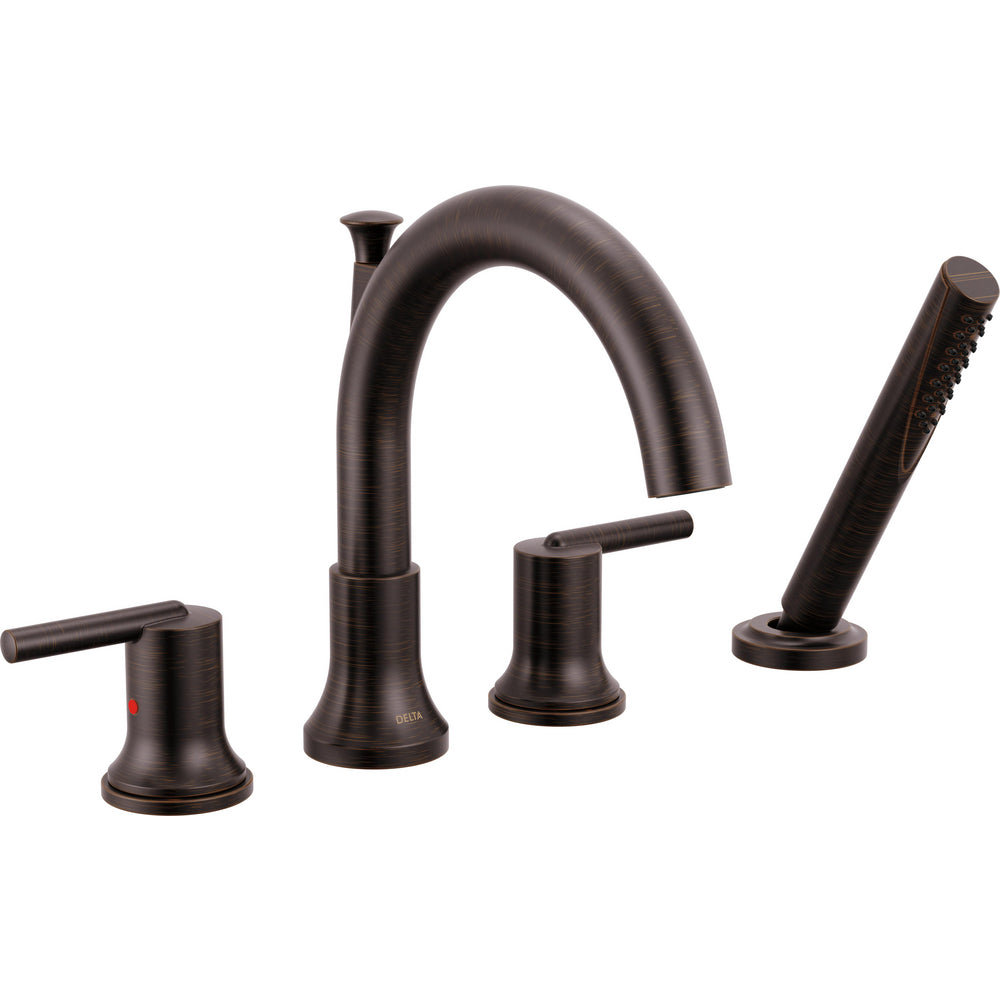 Delta Trinsic Roman Tub with Hand Shower Trim - T4759